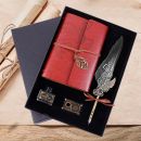 SET DE PLUMILLA Y LIBRETA VINTAGE